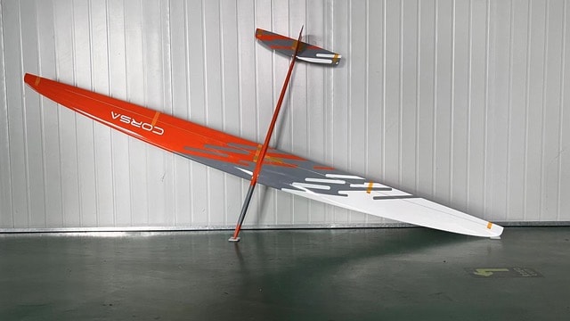 Aeroic model aircraft in flight
