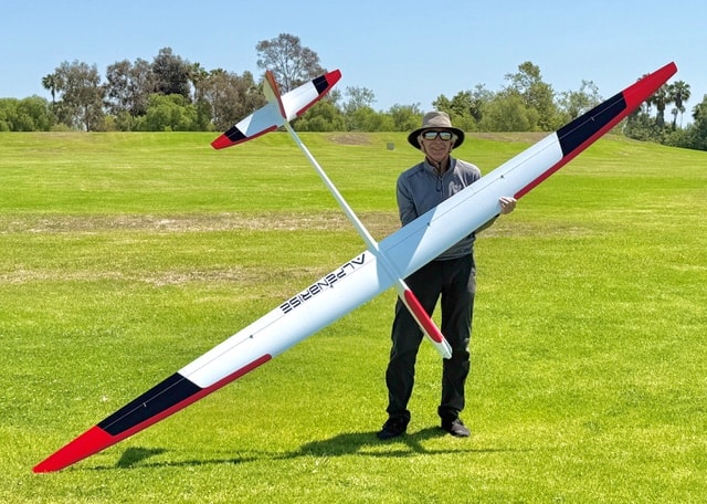 Ed with his Alpenbrise 157" (4M)
